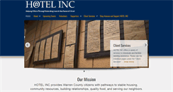 Desktop Screenshot of hotelincbg.com